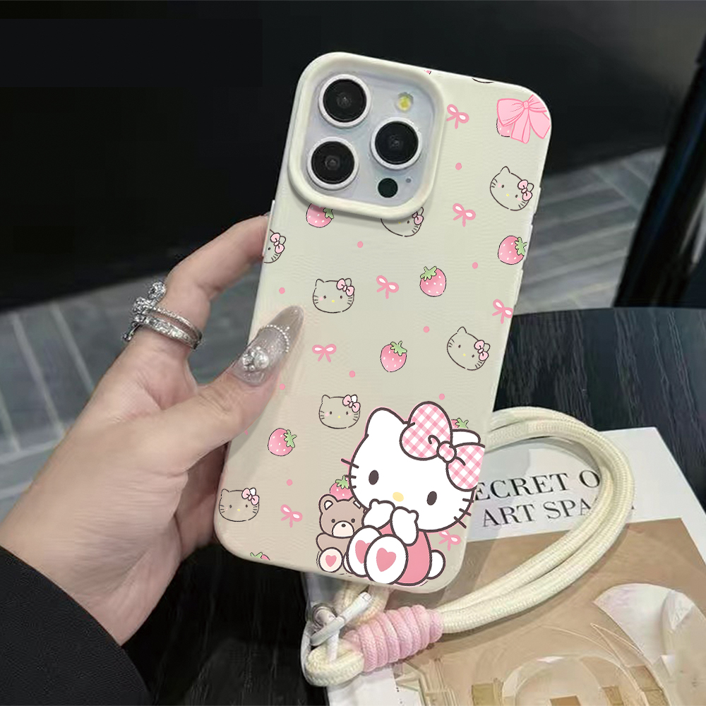 Strawberry Huller - Fashion Strawberry Cute Hello Kitty Lichee