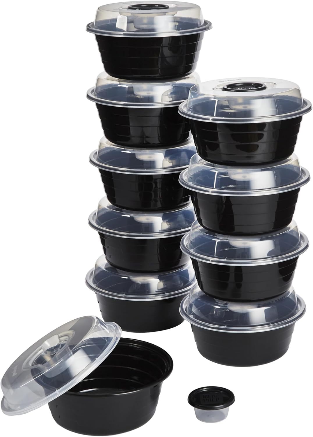 Meal Prep Easy - 10-Piece Meal Prep Containers Set with