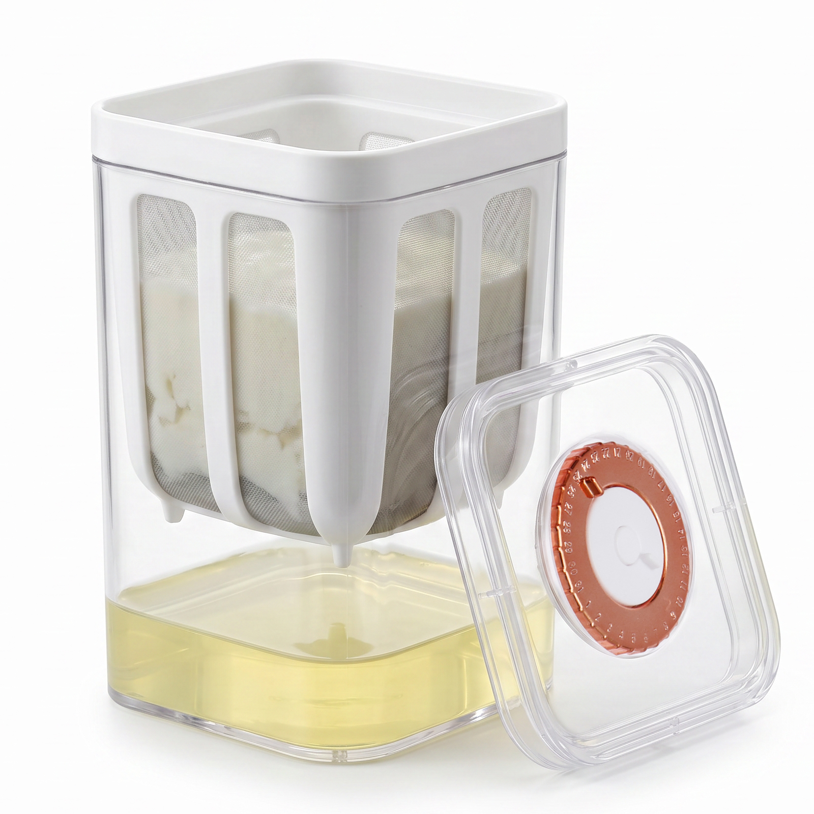 Meal Prep Yogurt - Yogurt Filter Food Strainer 1100ML Yogurt