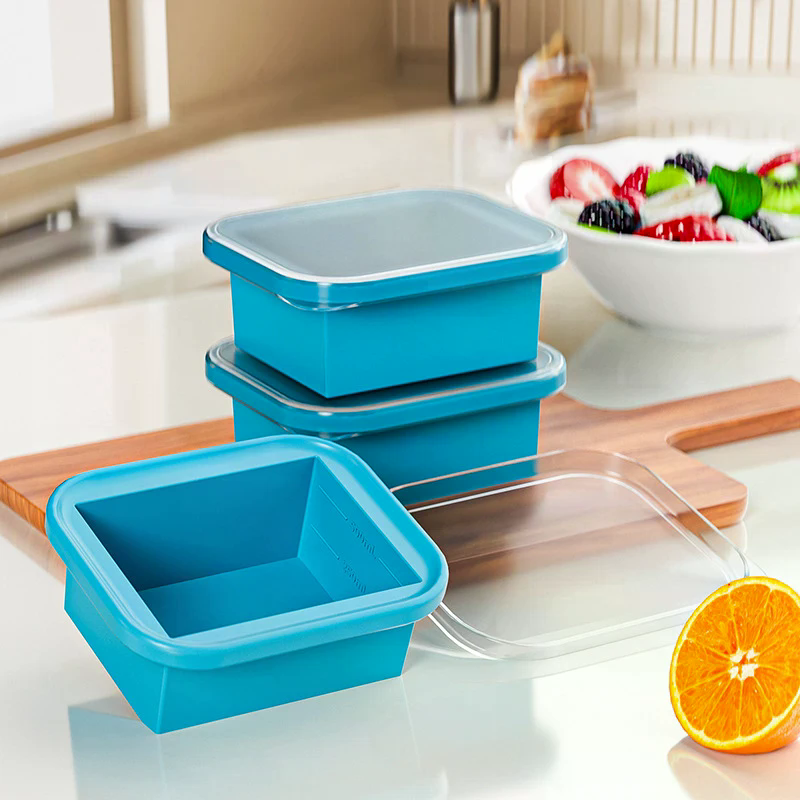 Silicone Freezing Tray With Pl - огляд і ціна Meal Prep Easy