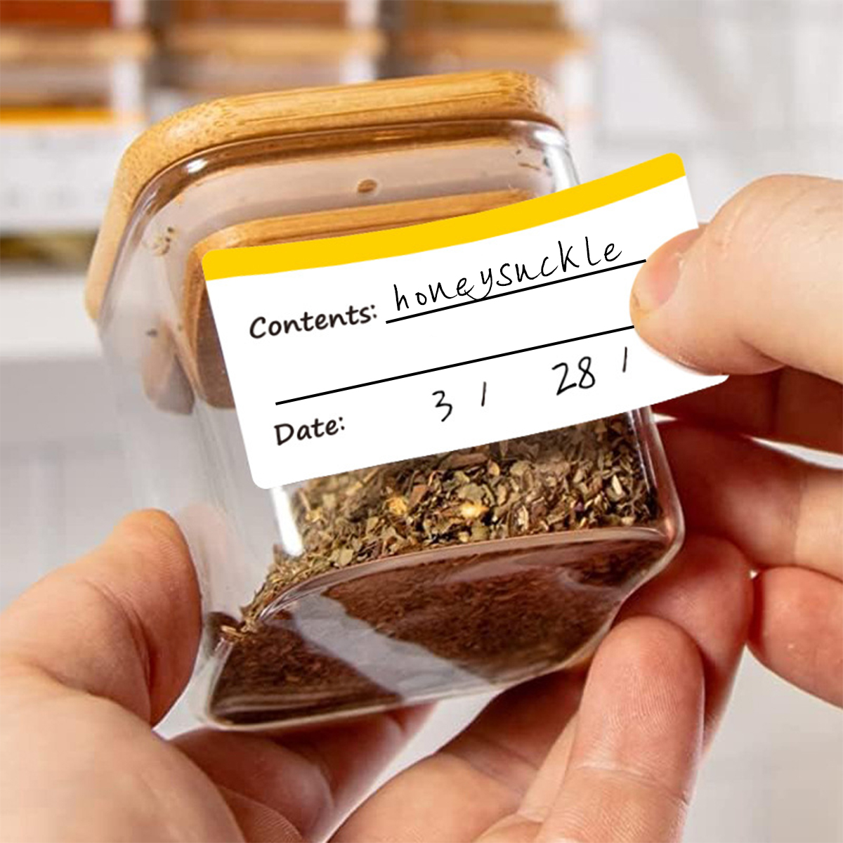 100Pcs Freezer Labels Easy Pee - огляд і ціна Meal Prep Easy