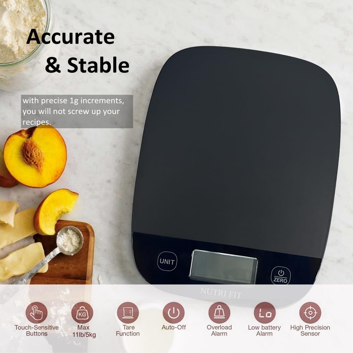 Digital Food Scale 5kg/0.1oz A - огляд і ціна Meal Prep Keto