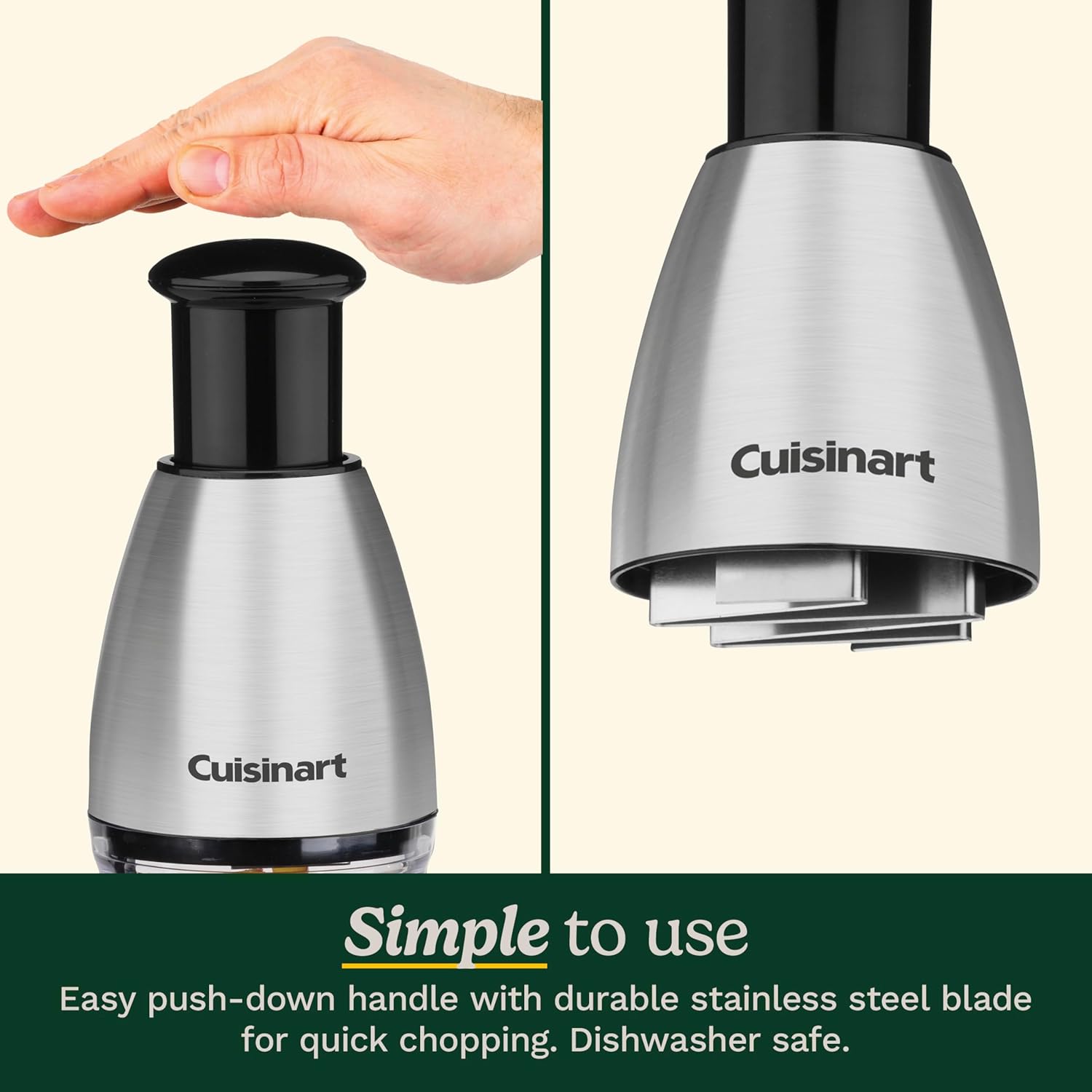 Stainless Steel Food Chopper,  - огляд і ціна Meal Prep Easy