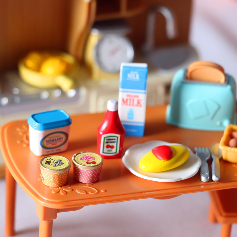5Pcs/Set 1:12 Dollhouse Access - огляд і ціна Meal Prep Yogurt