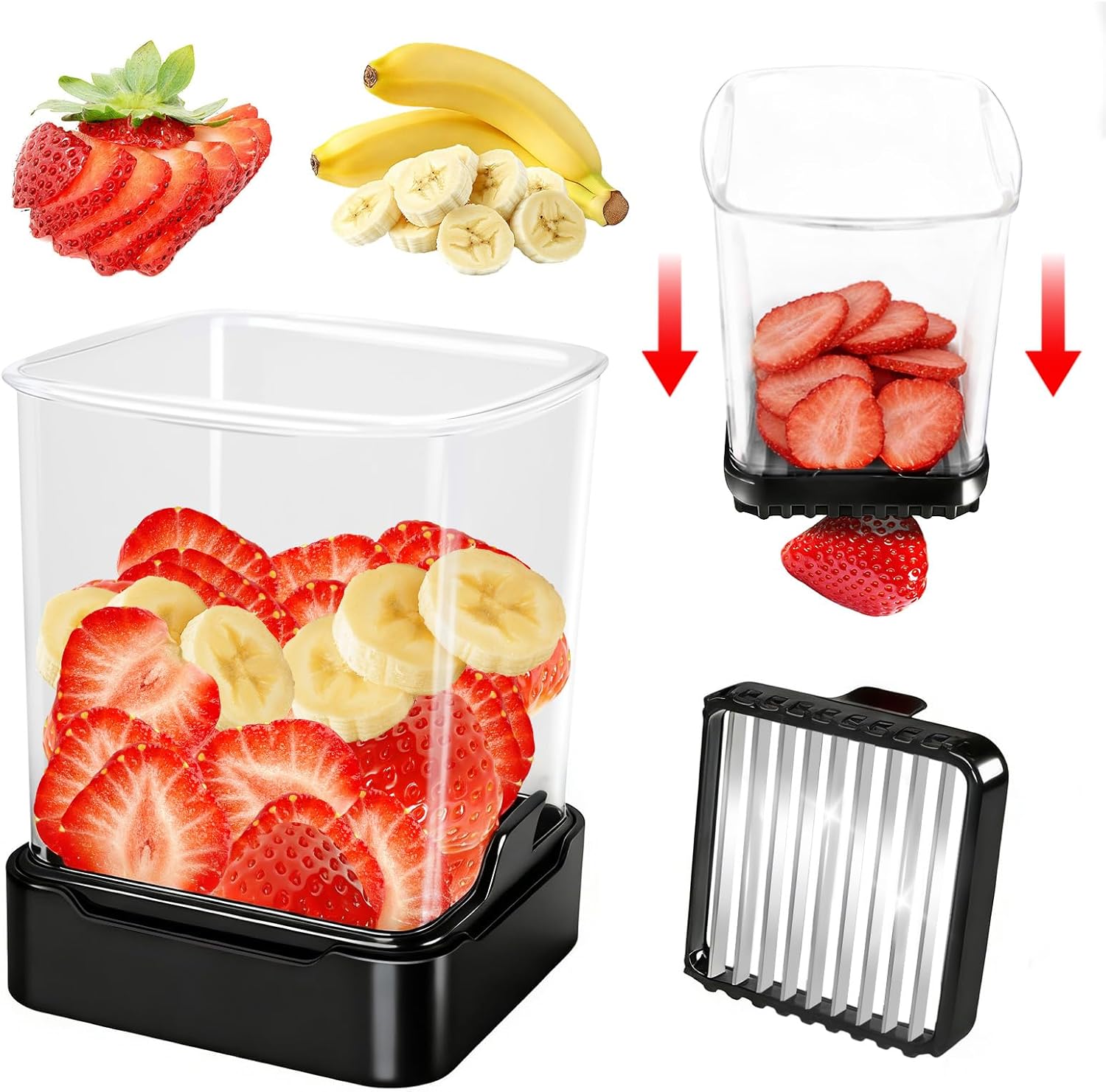 Rapid Fruit Slicer Cup - 304 S - огляд і ціна Meal Prep Quick