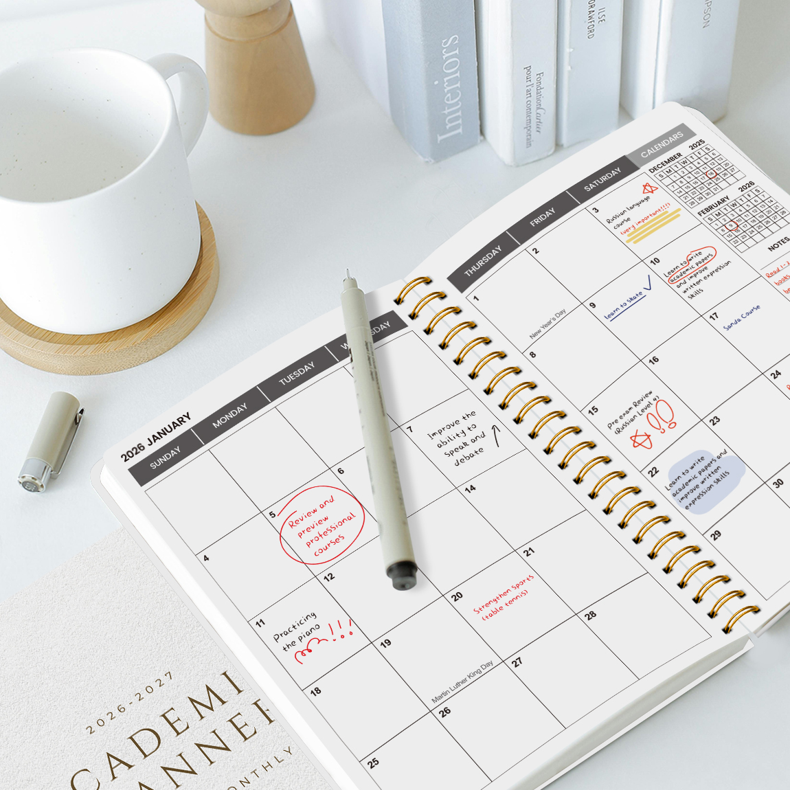 A5 Academic Planner 2026-2027, - огляд і ціна Meal Prep Planner