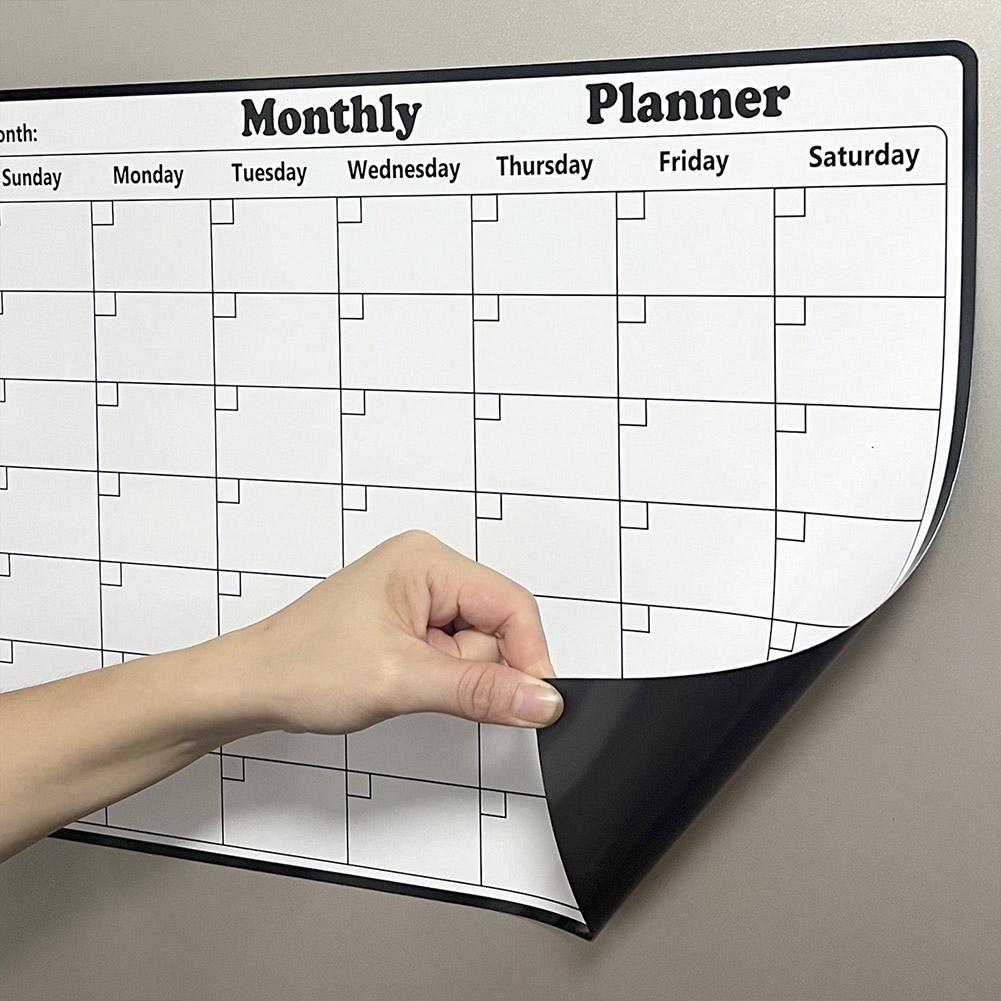 Stylish Magnetic Dry Erase Cal - огляд і ціна Meal Prep Planner