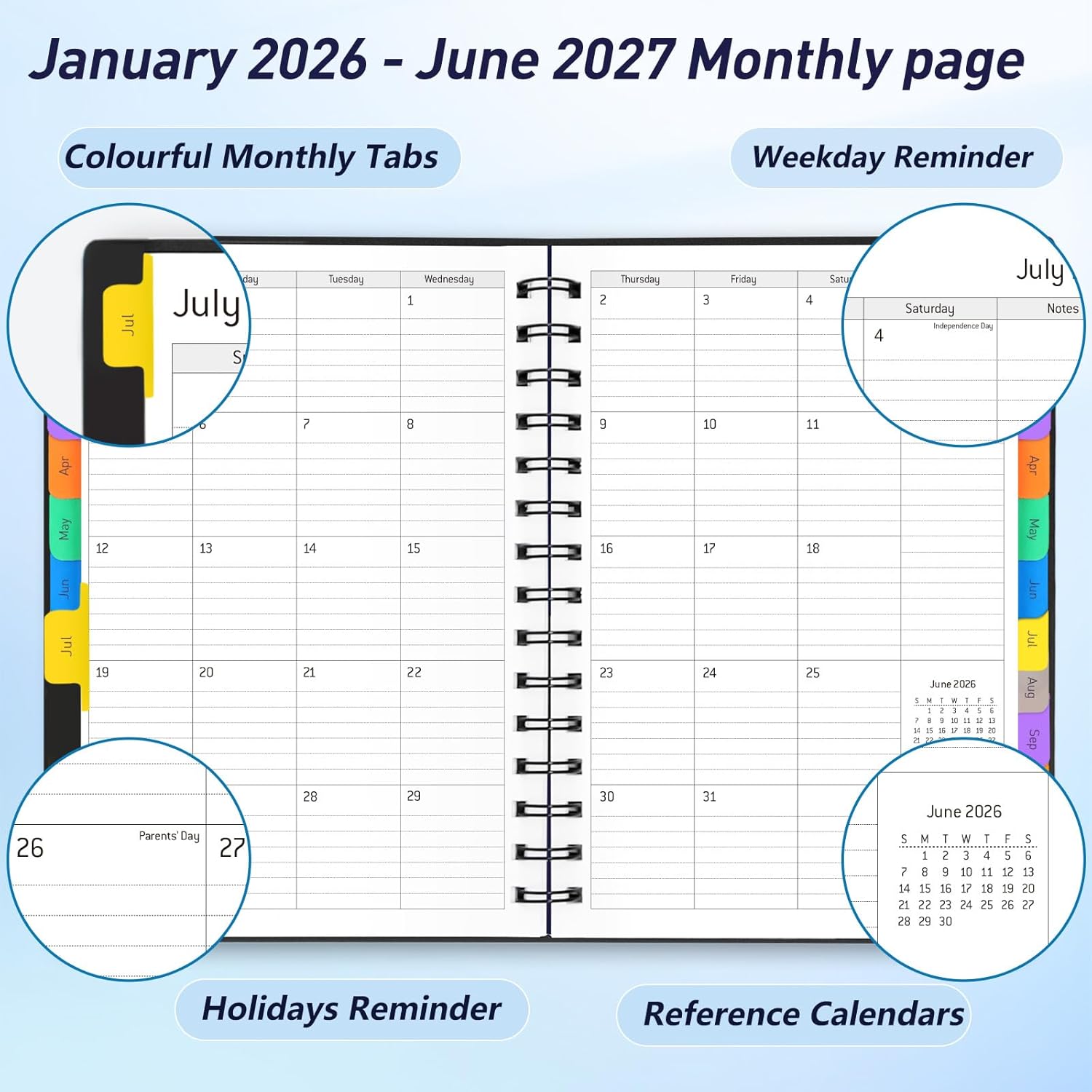 18-Month Weekly & Monthly Plan - огляд і ціна Meal Prep Planner