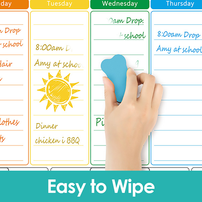 A3 Size Magnetic Monthly Weekl - огляд і ціна Meal Prep Planner