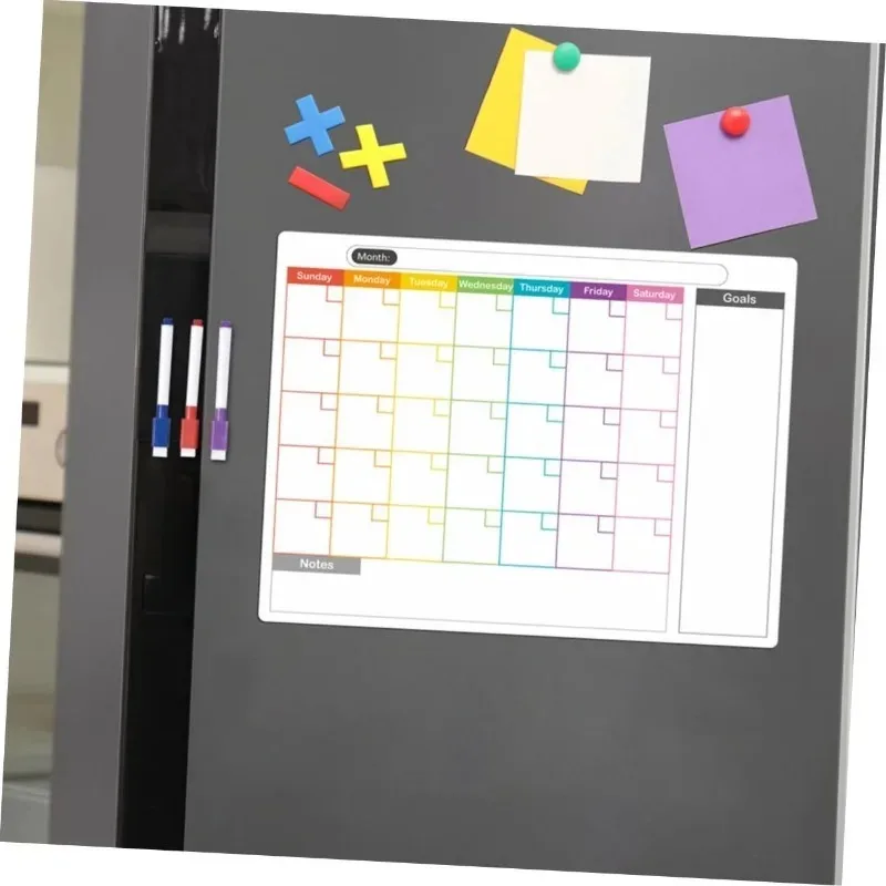 Fridge Magnetic Calendar Board - огляд і ціна Meal Prep Planner