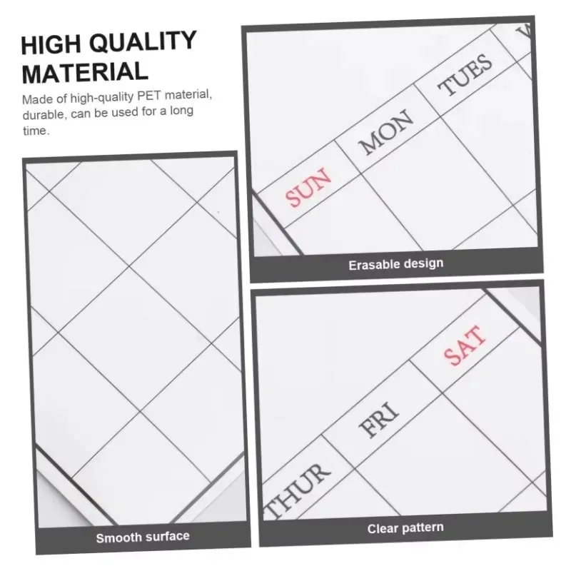 Fridge Magnetic Calendar Board - огляд і ціна Meal Prep Planner