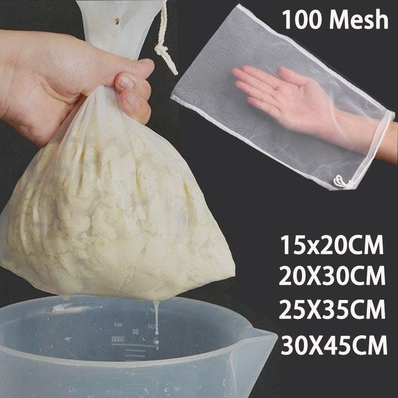 100 Mesh Nylon Filter Nut Milk - огляд і ціна Meal Prep Yogurt