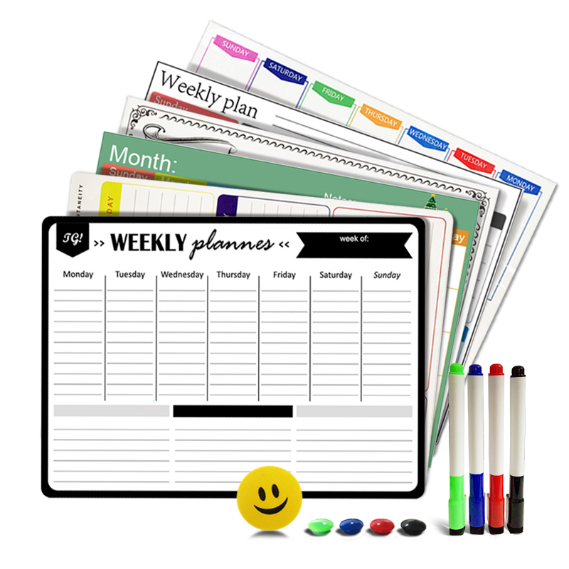 A3 Magnetic Weekly & Monthly P - огляд і ціна Meal Prep Planner
