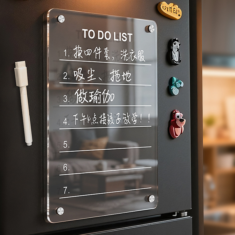 Fashion Acrylic Refrigerator M - огляд і ціна Meal Prep Planner