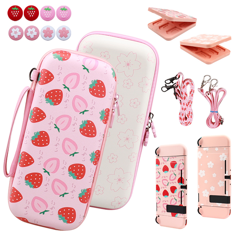 For Switch Carrying Case, EVA  - огляд і ціна Strawberry Huller