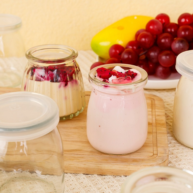 100/150/200ML Glass Yogurt Jar - огляд і ціна Meal Prep Yogurt