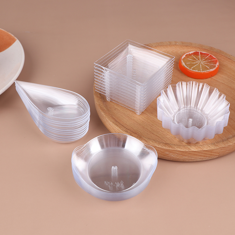 10Pcs Transparent Mini Dessert - огляд і ціна Meal Prep Yogurt
