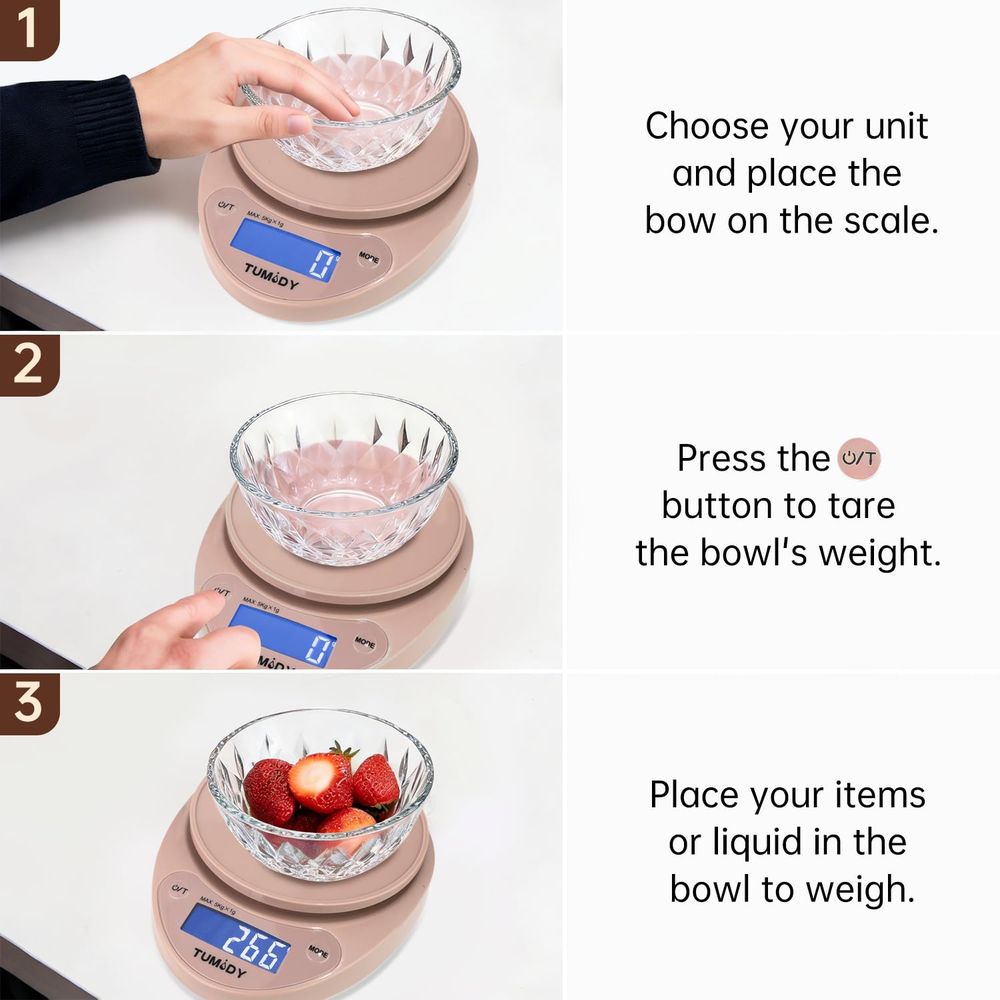 Compact Digital Kitchen Scale  - огляд і ціна Meal Prep Keto