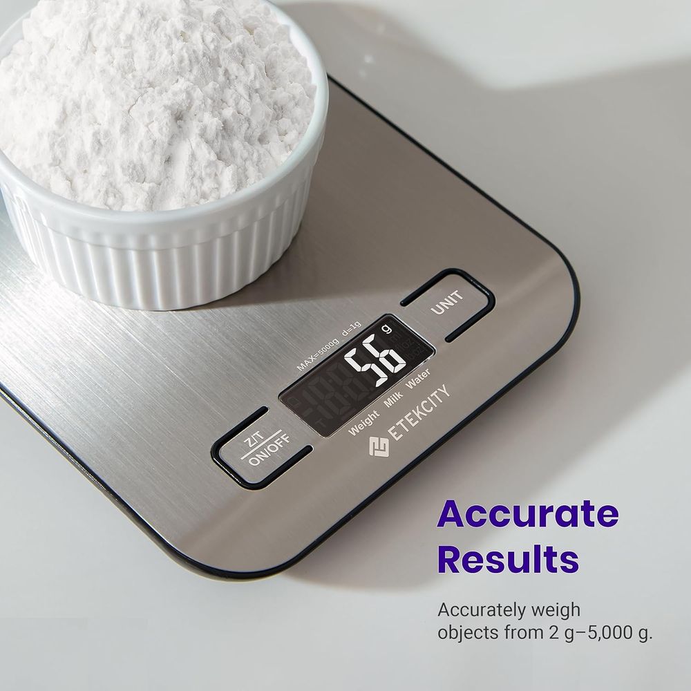 Digital Kitchen Scale with LCD - огляд і ціна Meal Prep Keto