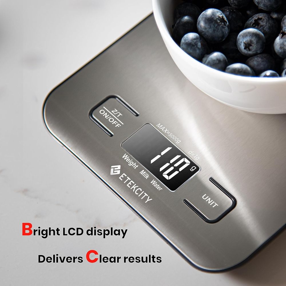 Digital Kitchen Scale with LCD - огляд і ціна Meal Prep Keto